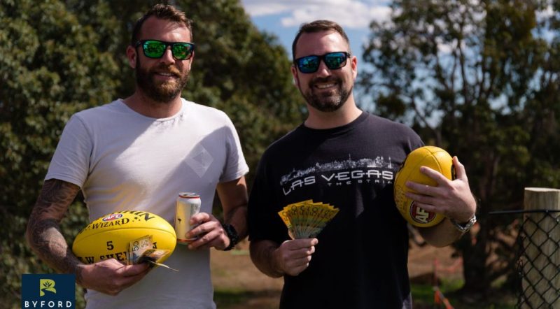 People gathered at a club event